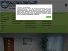 Tablet Screenshot of centrum-psychiatrii.pl
